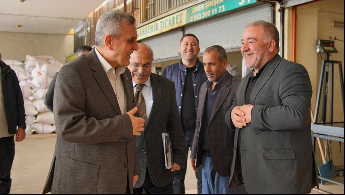 Beyazgül Ve Bozdağ’dan Şireciler Ve Fıstıkçılar Esnafı Ziyareti-(VİDEO)