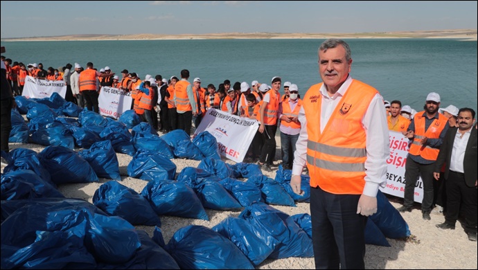 Bin İki Yüz Gönüllü Genç Fırat Havzasında İklim Değişikliğine Dikkat Çekti-(VİDEO)