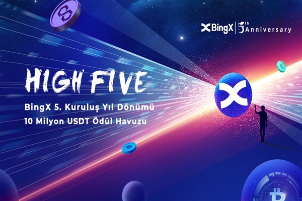 BingX 5. kuruluş yıl dönümü