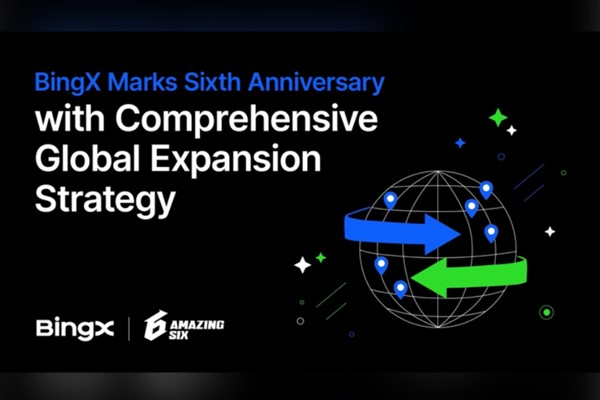 BingX, altıncı yılını kapsamlı küresel genişleme stratejisi ile kutluyor