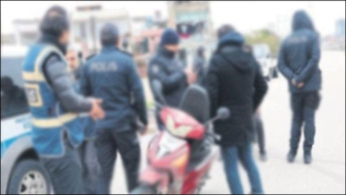 Birecik'te çalınan motosiklet Nizip'te bulundu