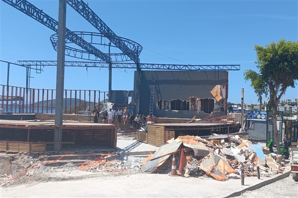 Bodrum Belediyesi’nin kaçak yapılaşma mücadelesi devam ediyor