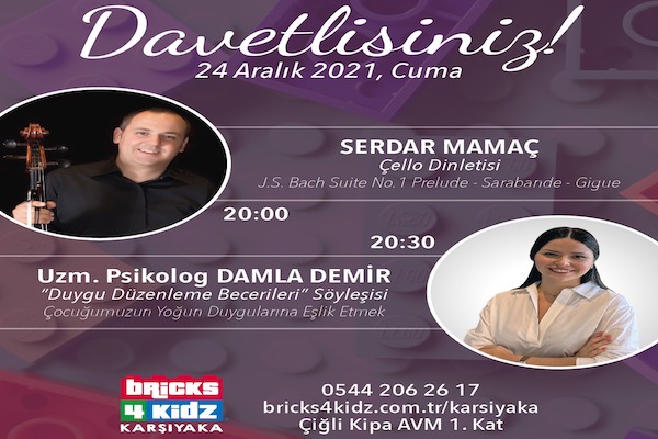 BRICKS4KIDZ Karşıyaka’da 2021’e veda etkinliği