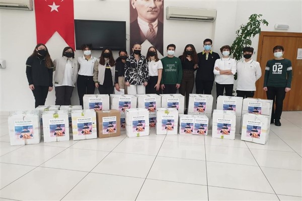 “Bu Kış Beni Sen Giydir” projesi ile 5 bin minik kalp daha ısındı