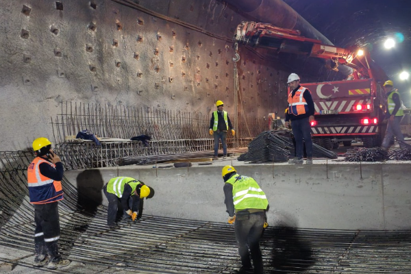 Buca Onat Tüneli'ndeki kazı çalışmalarının yüzde 60’ı tamamlandı