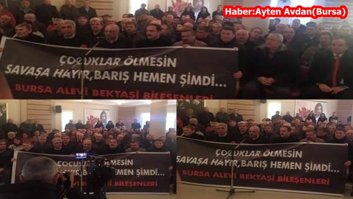 Bursa'da Aleviler Çalışmaların Durdurması İçin Açlık Grevi Başlattı
