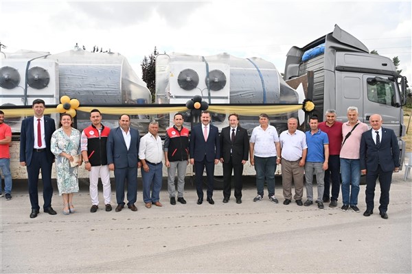 Büyükşehir’den süt üreticilerine büyük destek