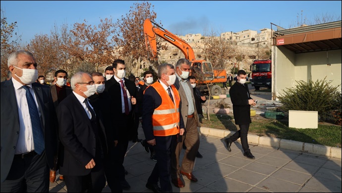 Büyükşehir, Haleplibahçe’deki Tarihi Silüeti Gün Yüzüne Çıkarıyor-(VİDEO)
