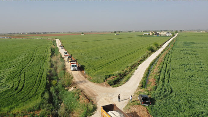Büyükşehir, haliliye kırsalında çalışmalarını sürdürüyor-(VİDEO)