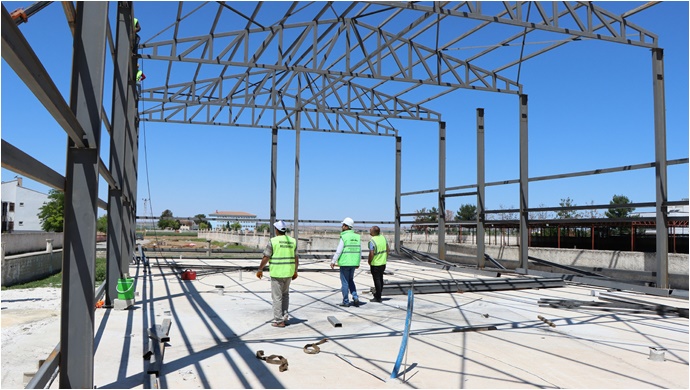  Büyükşehir Suruç Mezbahasında Çalışmalarını Sürdürüyor-(VİDEO)