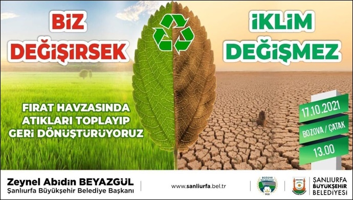 Büyükşehir'den Biz Değişirsek, İklim Değişmez Etkinliği