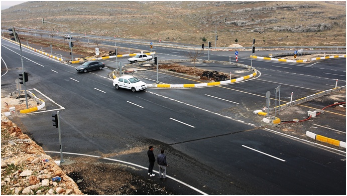 Büyükşehir’den Galericiler Sitesine Kavşak Düzenlemesi-(Video)