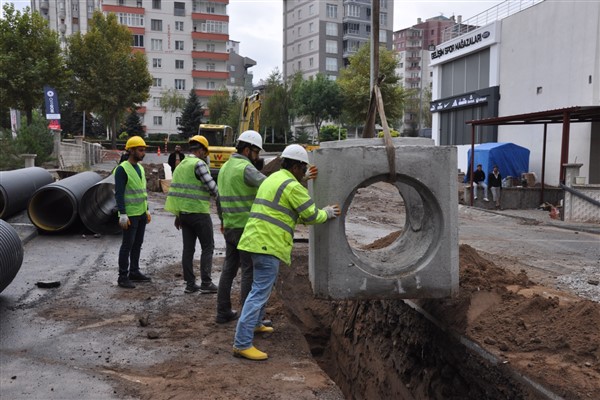 Büyükşehirden sel ve su baskınlarını önleyecek 10 milyon TL’lik altyapı çalışması