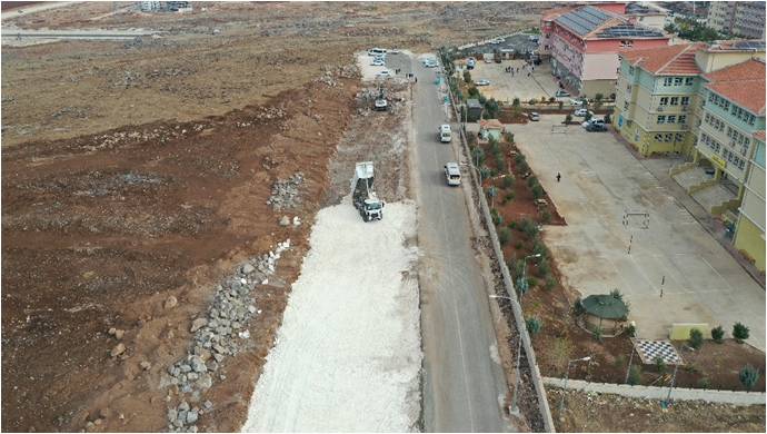  Büyükşehir’den Zeytindalı Eğitim Kampüsünde Üst Yapı Çalışmaları-(VİDEO)