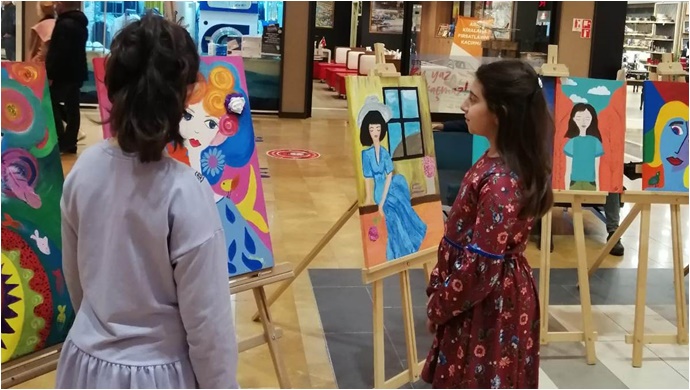 CANART Sanat Atölyesinden “8 Mart Dünya Kadınlar Günü