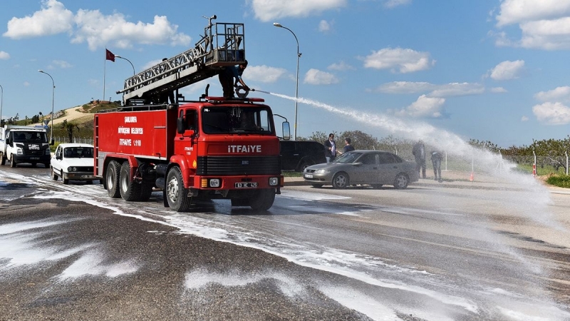 Ceylanpınar'da caddeler pırıl pırıl