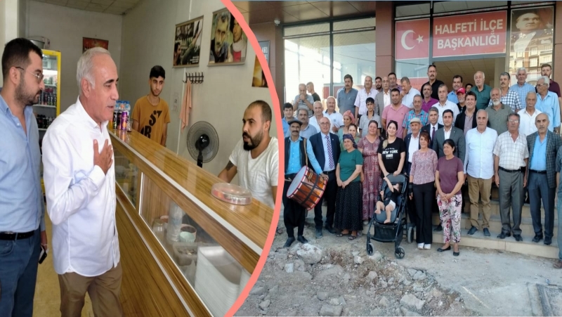 CHP Milletvekilleri Suruç, Birecik ve Halfeti’ye Çıkarma Yaptı-(VİDEO)