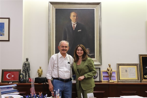 CHP MYK üyesi Bankoğlu’ndan Başkan Büyükerşen’e nezaket ziyareti