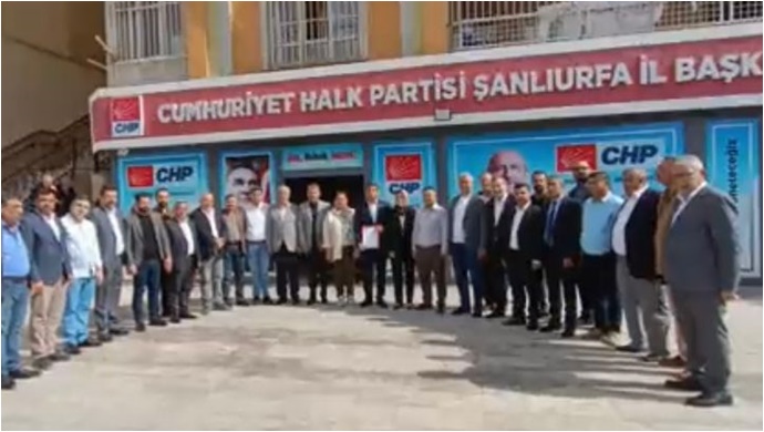 CHP Şanlıurfa İl Örgütü'nden Kılıçdaroğlu'na Tam Destek!
