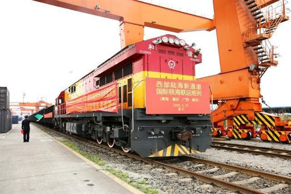 Çin’in Yeni Kara ve Deniz Koridoru’nun hacmi, yüzde 30 oranında büyüdü