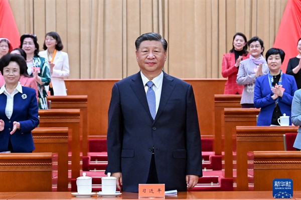 Çin liderlerinden 13. Çin Ulusal Kadınlar Kongresi'ne tebrik