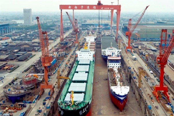 Çin tersaneleri, altı ayda 18.5 milyon DWT’lik yeni gemi siparişi aldı