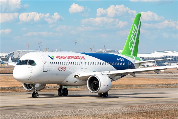 Çin yapımı C919 uçağı pazara giriş için hazır