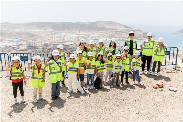 Çocuklar Akkuyu NGS’yi ziyaret etti