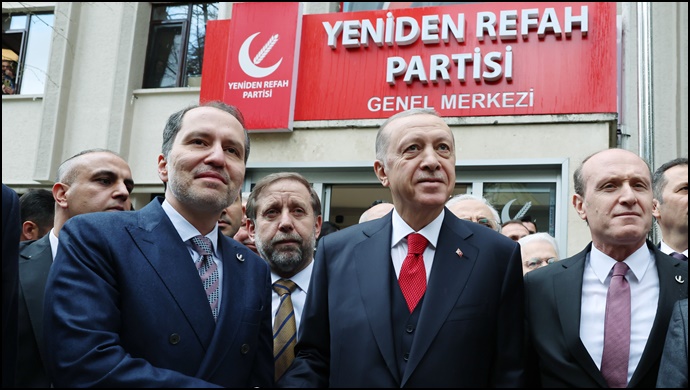 Cumhurbaşkanı Erdoğan, Fatih Erbakan’ı ziyaret etti