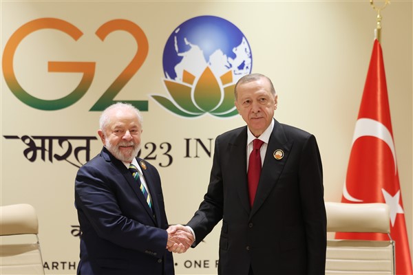 Cumhurbaşkanı Erdoğan, Brezilya Devlet Başkanı Silva ile görüştü