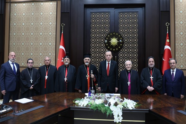 Cumhurbaşkanı Erdoğan, Dünya Süryani Katolik Patriğini kabul etti