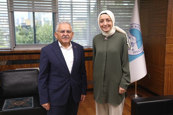 Cumhurbaşkanlığı Başdanışmanı Oruç’tan Başkan Büyükkılıç’a ziyaret