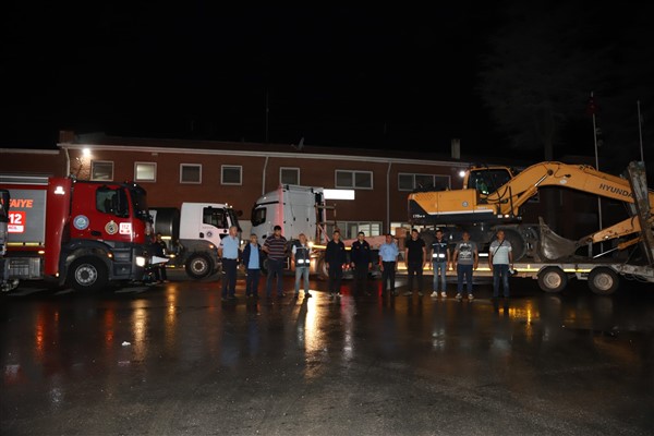 Datça’ya destek için yola çıktılar