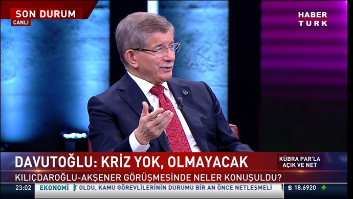 Davutoğlu: Bahçeli küçük aklıyla altılı masanın içerisine fitne sokmaya çalışıyor!