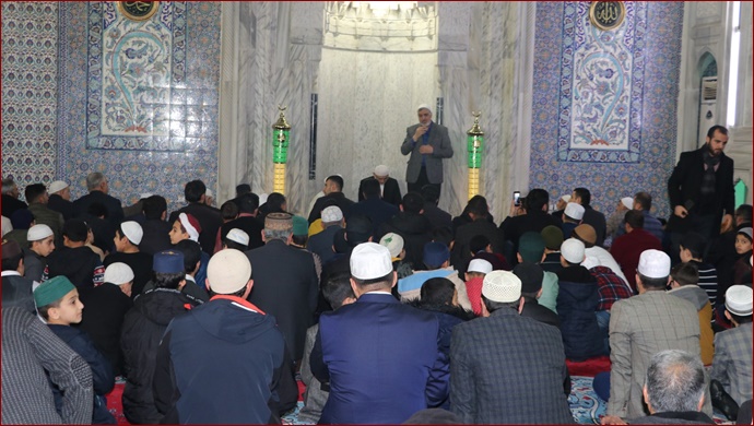 Dergah Cami'inde Kur’an Ziyafeti Verildi