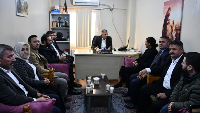 DEVA Partili RIzvanoğlu'ndan RHA Ajansa ziyaret