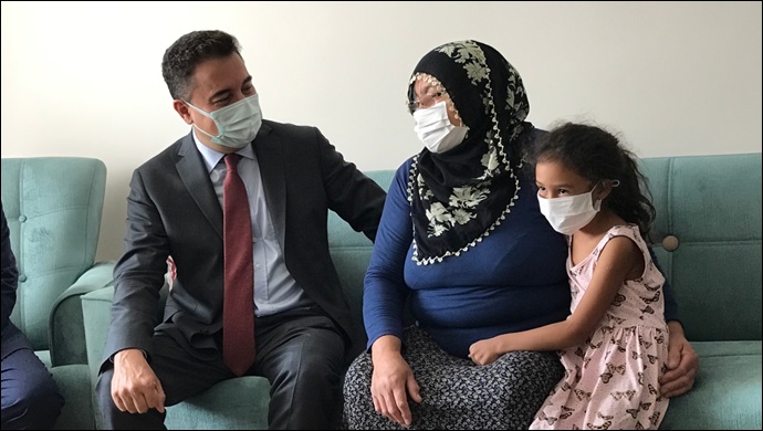 Deva Partisi Ülke Çapında Şehit Ailelerini Ziyaret Etti