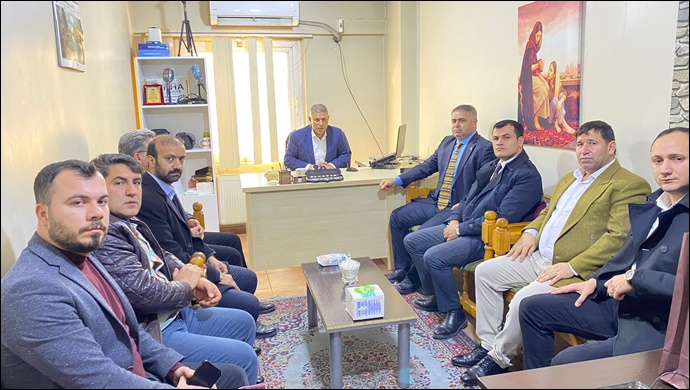 DEVA Partsi'nden RHA Ajans'a “10 Ocak” Ziyareti