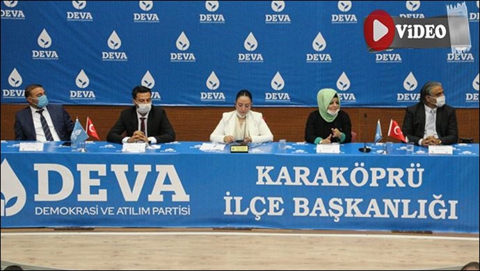 DEVA’da Karaköprü ilçe kongre heyecanı