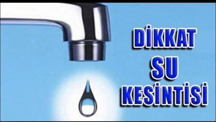 Dikkat! Karaköprü'de Su Kesintisi