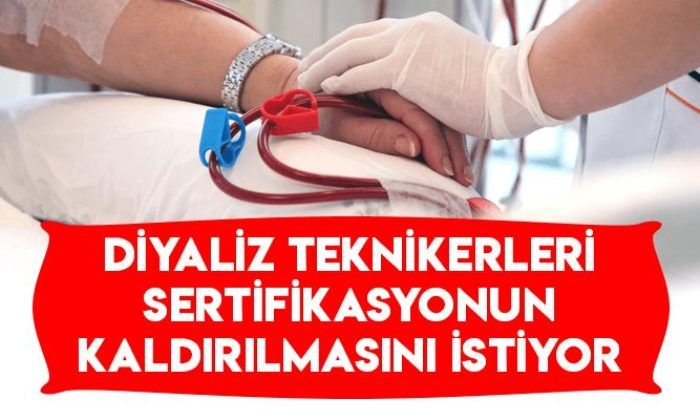 Diyalizciler istihdam istiyor!