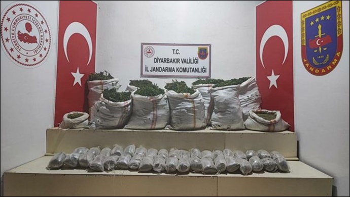 Diyarbakır'da uyuşturucu operasyonu