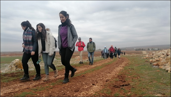 Doğaseverler  “Kadına Şiddete Hayır” Temalı Doğa  yürüyüşü yaptı