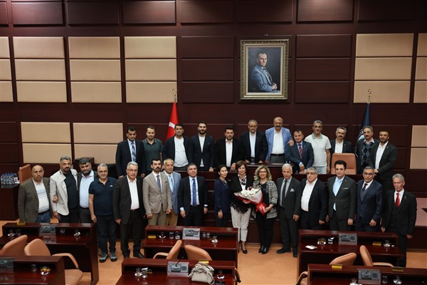 Dost Dernekler Platformu'ndan Başkan Ünlüce'ye ziyaret