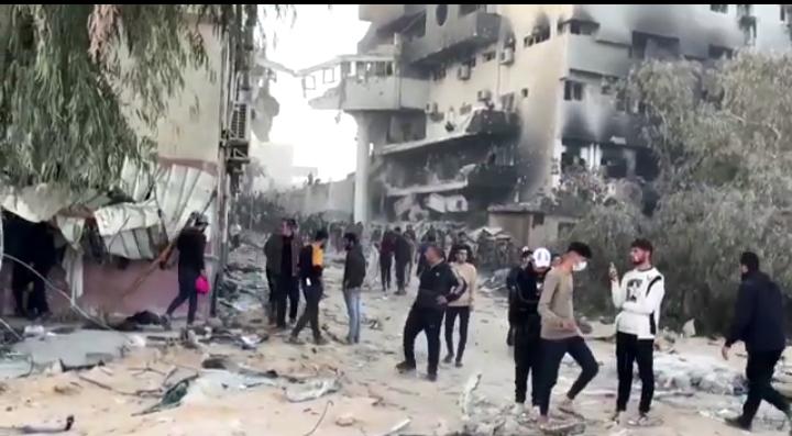 DSÖ: Gazze'deki Şifa Hastanesi artık kullanılamaz