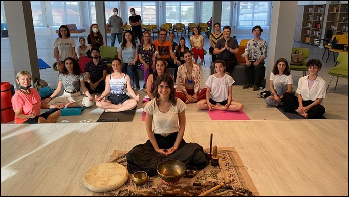 Dünya Yoga Günü etkinliğine büyük ilgi