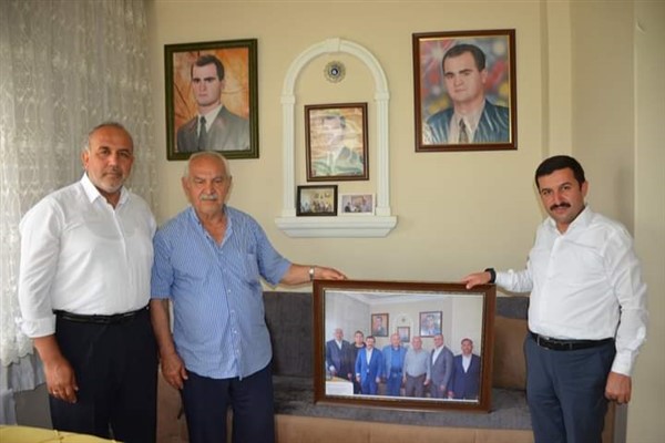 Düzeltme-Kaymakam Yılmaz’dan şehit babası Mercanoğlu’na ziyaret