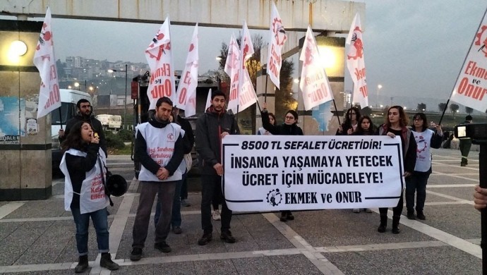 Ekmek Onur Derneği: Emekçilerden alınan vergiler kaldırılsın