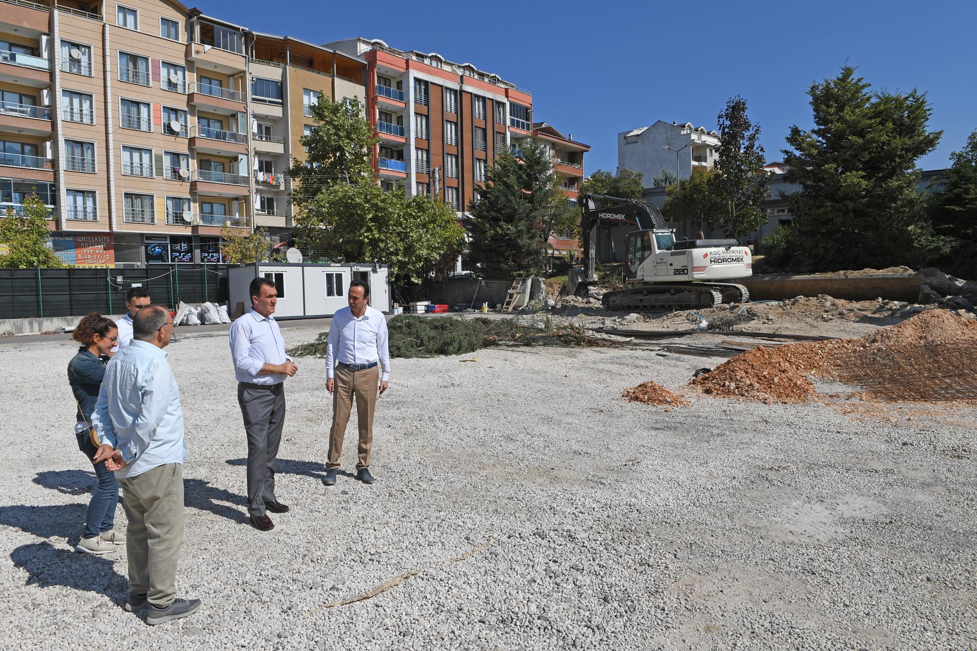 Emek Spor Tesisi'nde çalışmalar sürüyor