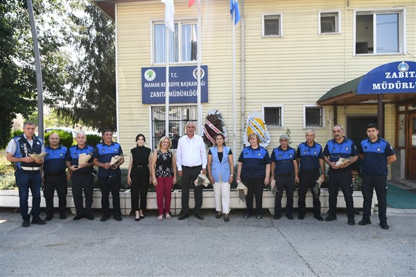 Emre, Mamak Zabıta Müdürlüğünü ziyaret etti